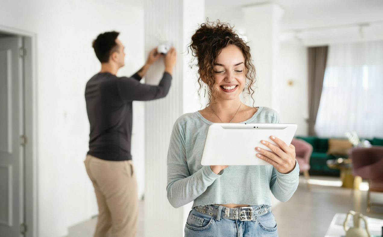 NVR CCTV monitoring package for home security