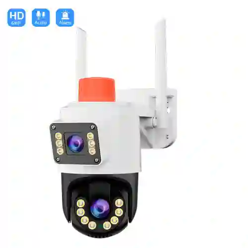 HD 6MP Security Camera with Audio and Alarm Functions