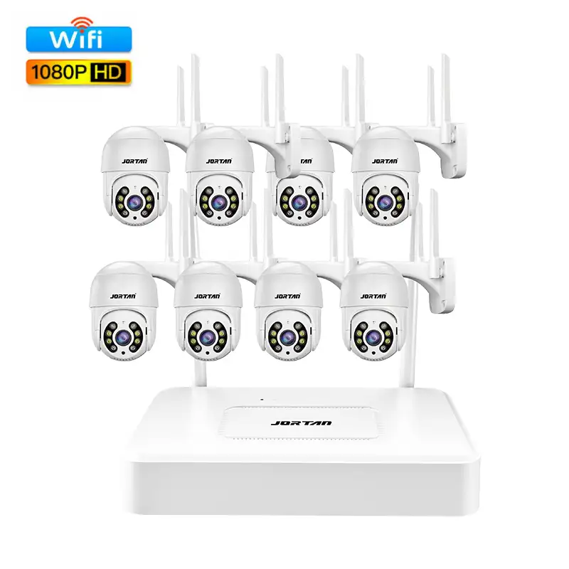 Jortan 8CH 2MP HD WiFi Home Security Camera System