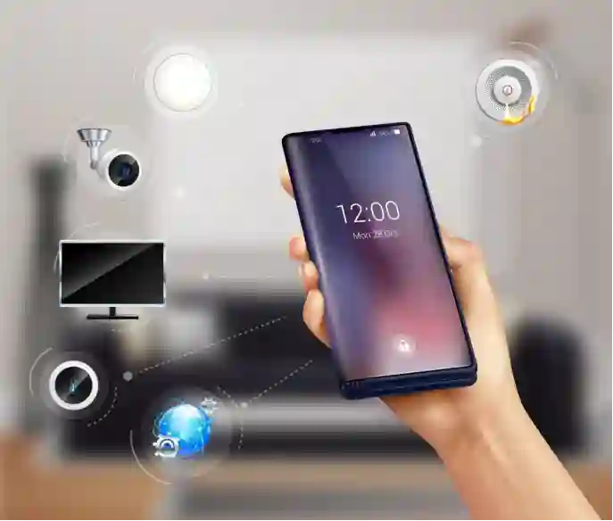 Smart Home Control with Rechargeable CCTV Cameras