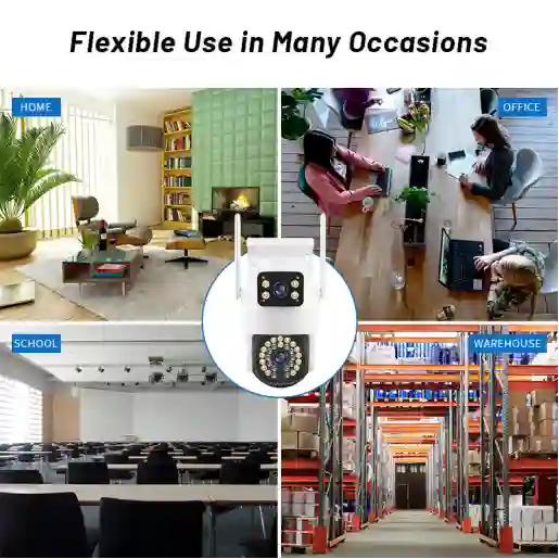 Versatile Security Camera for Multiple Business Scenarios