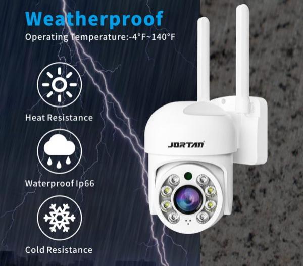 Jortan’s waterproof ip camera JT-8160QJ