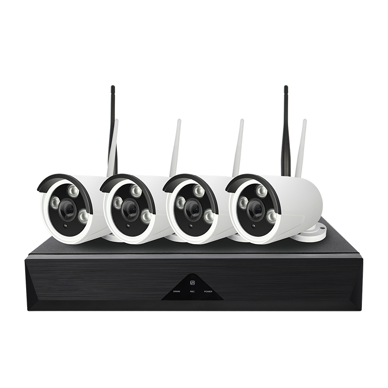 Wireless CCTV Camera System with 4 Cameras and DVR