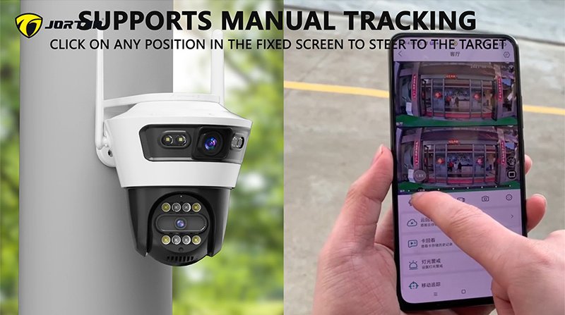 360 panoramic dual-lens security camera