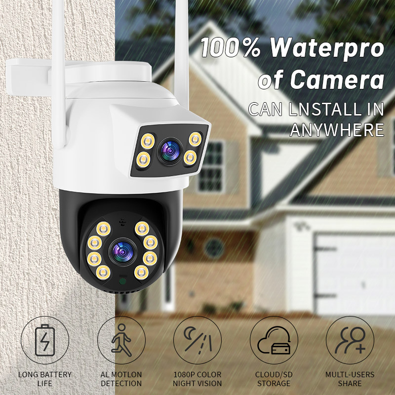 Jortan’s waterproof solar security camera JT-8695PRO