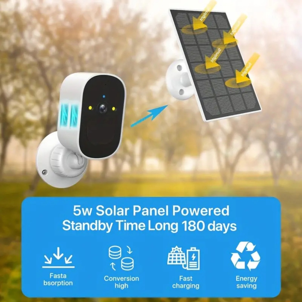 8185XM solar WiFi camera