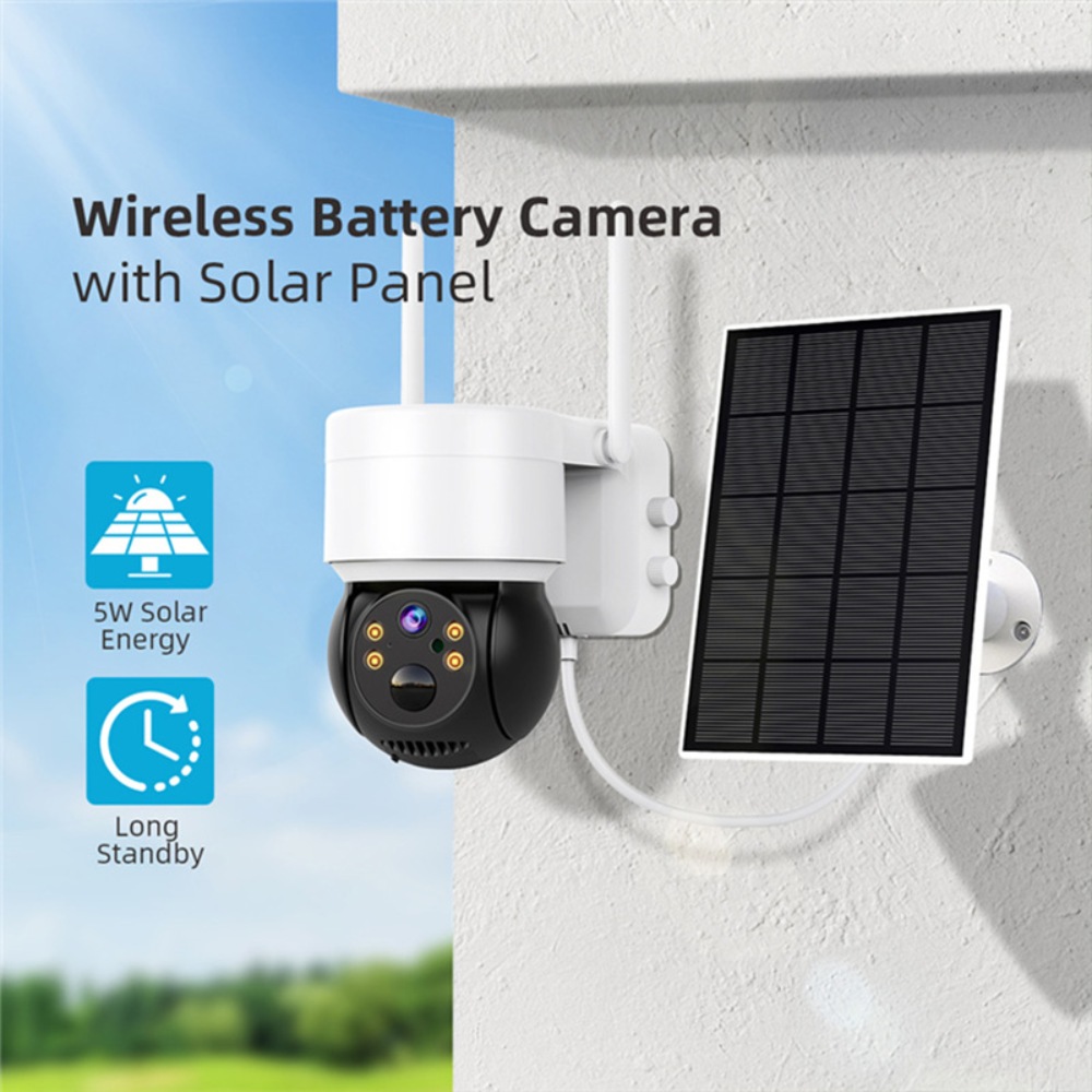 JT-8258T low-power WiFi solar camera