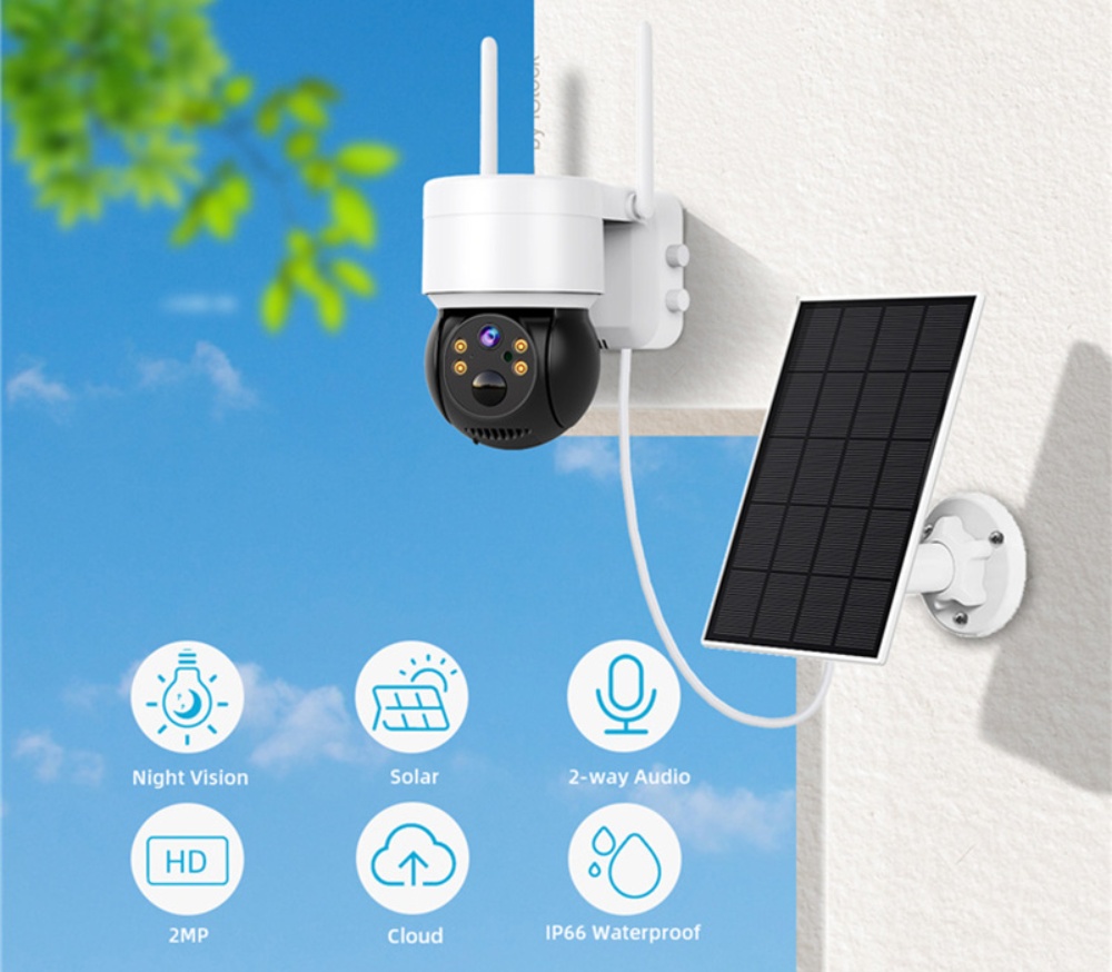 Solar Camera JT-8258T