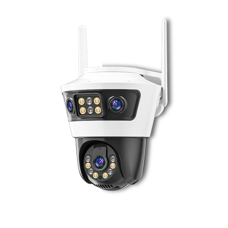 Solar cell surveillance cameras