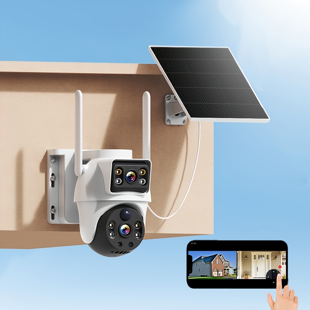 Installing Solar-Powered Outdoor Cameras