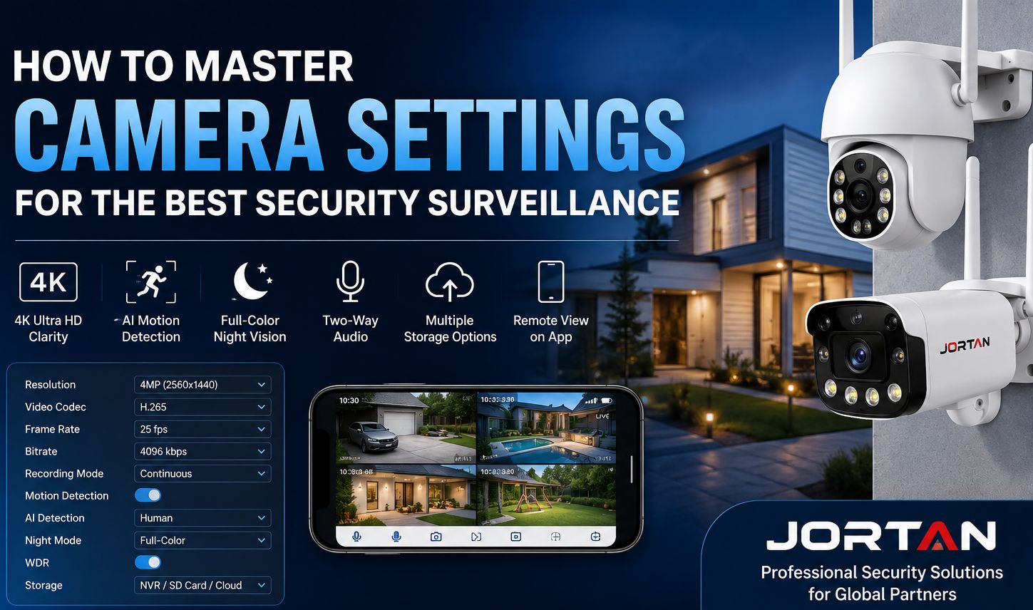 How to Master Camera Settings for the Best Security Surveillance