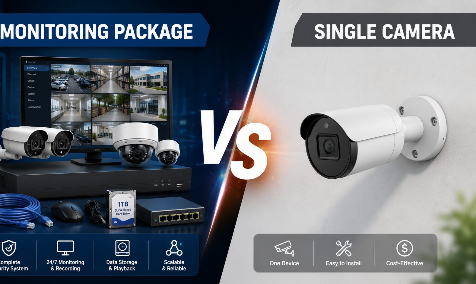 Monitoring Package or Single Camera: Procurement for 2026 Systems