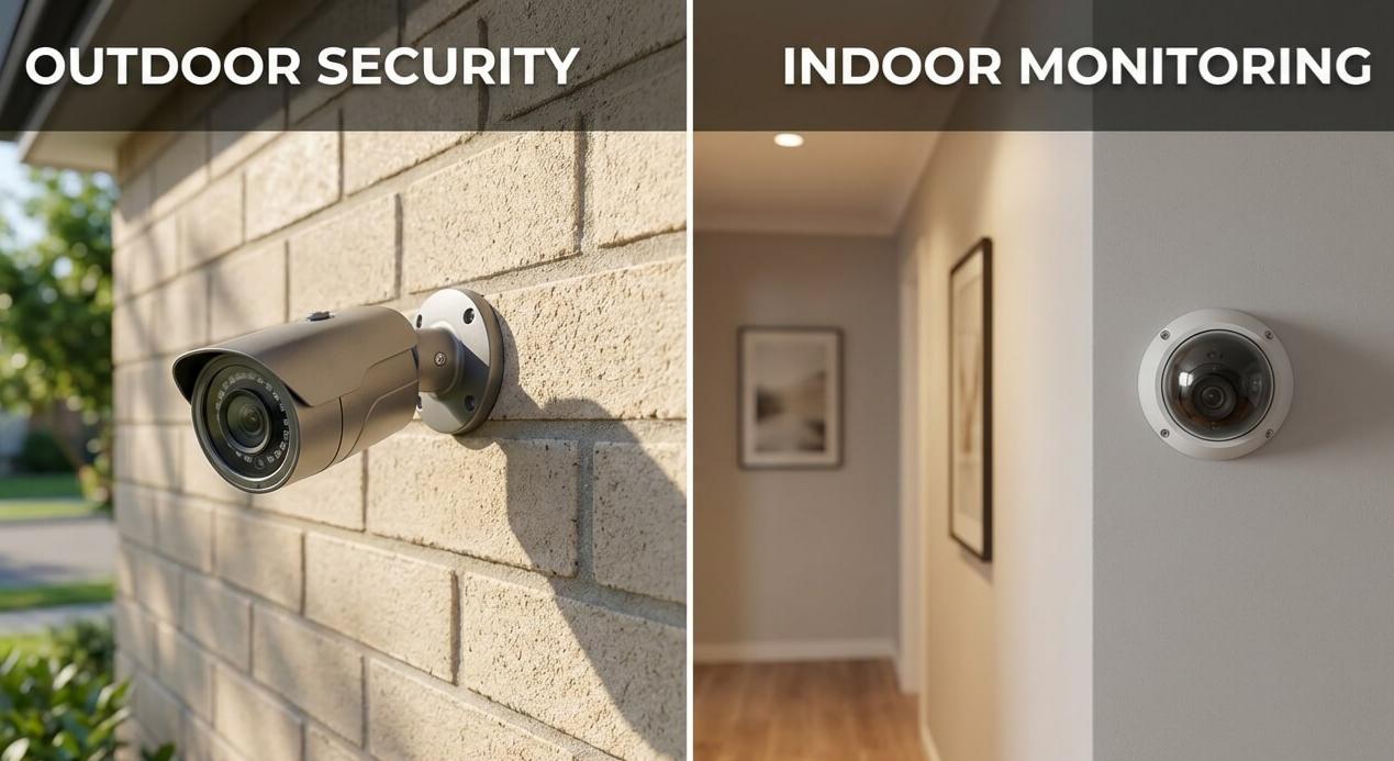 Outdoor Cameras vs Indoor Cameras: Which Fits Your 2026 Project Needs