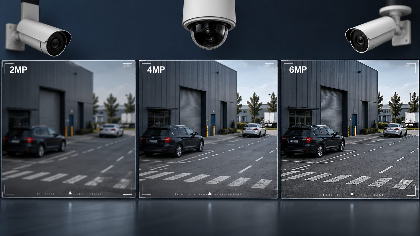 2MP vs. 4MP vs. 6MP Security Cameras: What Should Buyers Compare