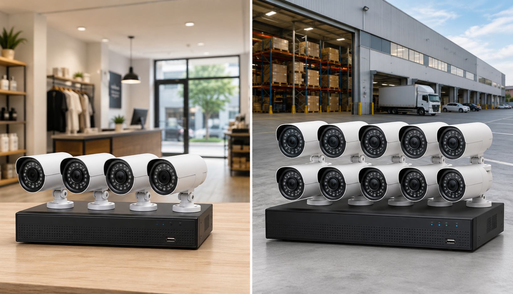 4CH vs. 8CH Security Camera Kits: Which Fits 2026 Project Demands Best