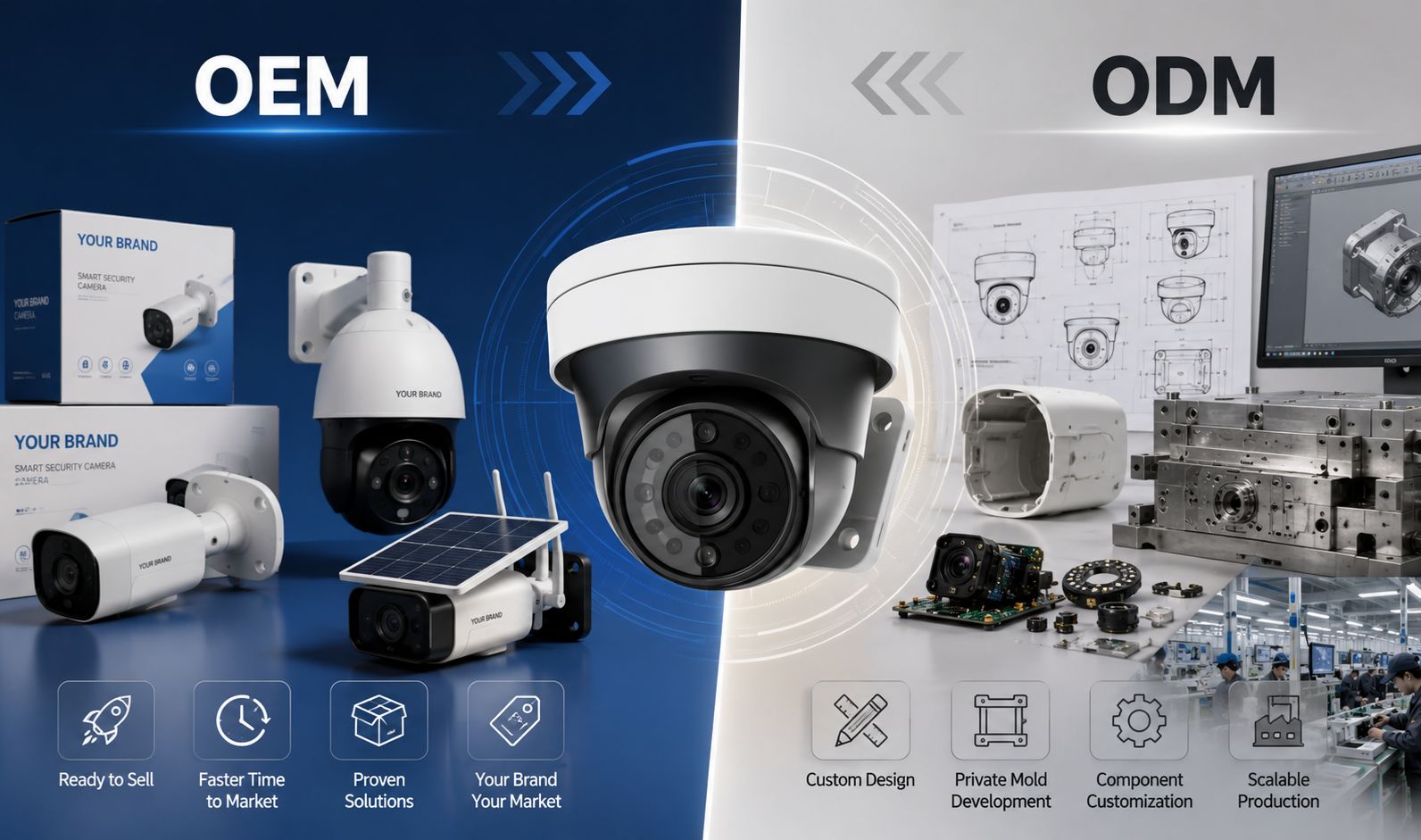 OEM vs ODM: Which Security Camera Strategy Fits Your 2026 Market Plan