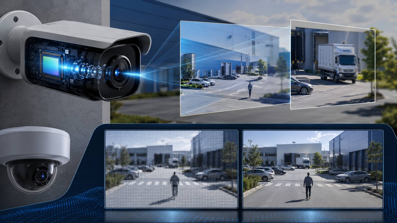 Sensor, Lens, or Resolution: What Affects Security Camera Clarity