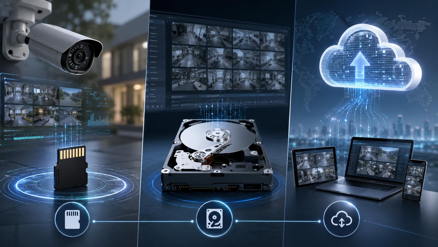 TF Card, HDD, or Cloud Storage: Which CCTV Storage Option Works Best