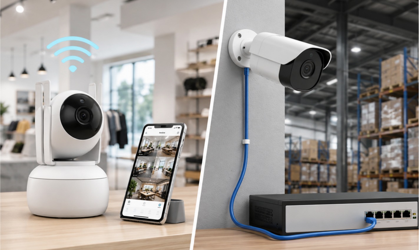 WiFi Camera vs PoE Camera: Which Fits 2026 Security Supply