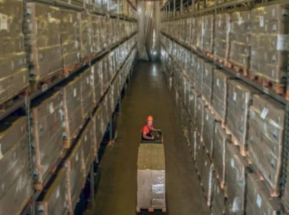 security camera for a warehouse