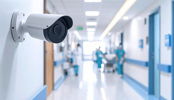 Exploring Indoor Cameras Enhancing Hospital Security Systems